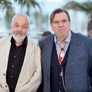 Timothy Spall and Mike Leigh at event of Mr Turner 2014