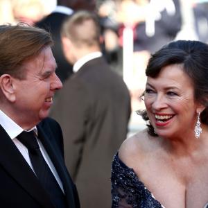 Timothy Spall and Marion Bailey at event of Mr Turner 2014
