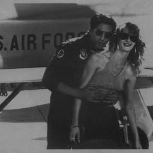 With Laura Dern in Afterburn