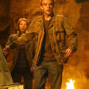 Still of Claire Danes and Nick Stahl in Terminator 3: Rise of the Machines (2003)