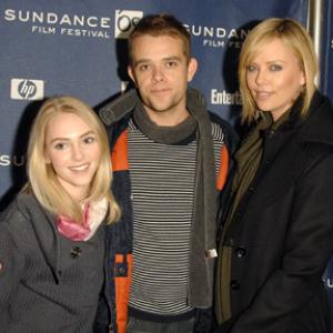 Charlize Theron Nick Stahl and AnnaSophia Robb at event of Sleepwalking 2008