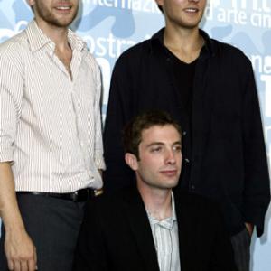 Nick Stahl, Jacob Tierney and Joshua Close at event of Twist (2003)