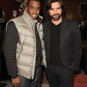 John Stamos and Sean Combs at event of A Raisin in the Sun 2008