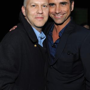 John Stamos and Ryan Murphy at event of The New Normal (2012)