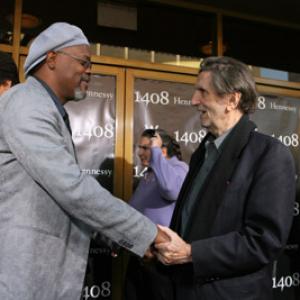 Samuel L Jackson and Harry Dean Stanton at event of 1408 2007