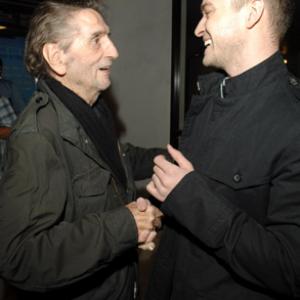 Harry Dean Stanton and Justin Timberlake at event of Alfa gauja 2006