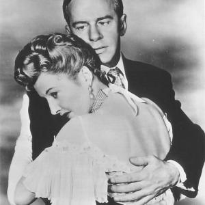 Barbara Stanwyck and Richard Carlson in All I Desire 1953