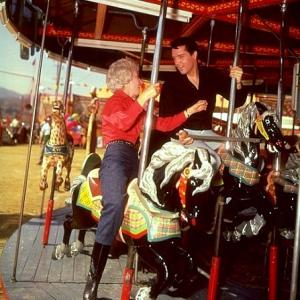 Elvis Presley and Barbara Stanwyck in Roustabout Paramount 1964