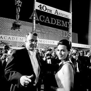Academy Awards 40th Annual Rod Steiger and Claire Bloom