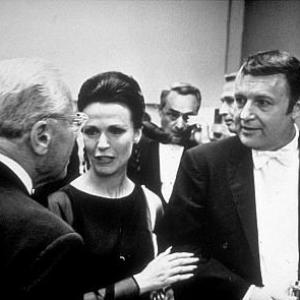Academy Awards 40th Annual Claire Bloom and Rod Steiger