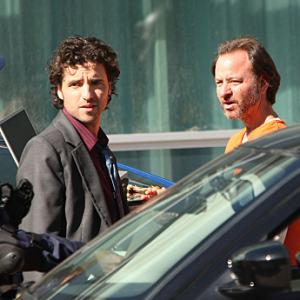 Still of Fisher Stevens and David Krumholtz in Numb3rs 2005