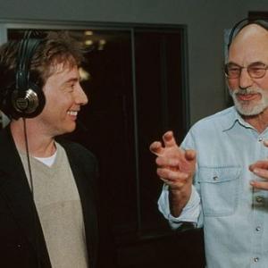 Martin Short and Patrick Stewart in Jimmy Neutron Boy Genius 2001