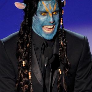 You see him - Ben Stiller proved once again the highlight of the Oscars by dressing as a Na'vi, one of the native people of Avatar.