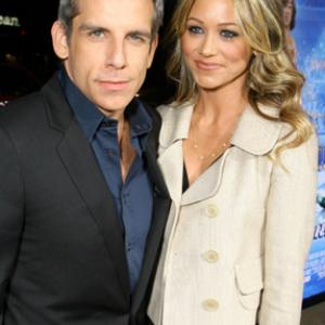Ben Stiller and Christine Taylor at event of Paciuzomis i slove 2007
