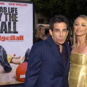 Ben Stiller and Christine Taylor at event of Dodgeball A True Underdog Story 2004