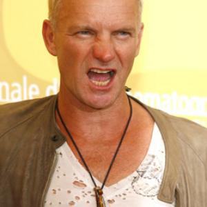 Sting at event of A Guide to Recognizing Your Saints 2006