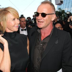 Sting and Trudie Styler at event of Mud 2012