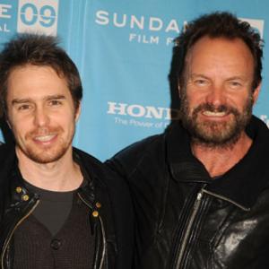 Sting and Sam Rockwell