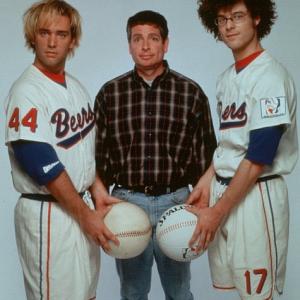 Matt Stone David Zucker and Trey Parker in BASEketball 1998