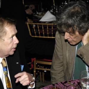 Tom Stoppard and Václav Havel