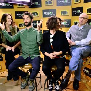 Jeffrey Tambor, Jay Duplass, Amy Landecker and Jill Soloway at event of IMDb & AIV Studio at Sundance (2015)
