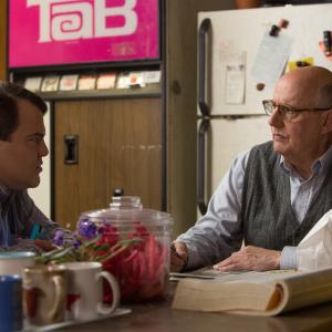 Still of Jeffrey Tambor and Jack Black in The D Train 2015