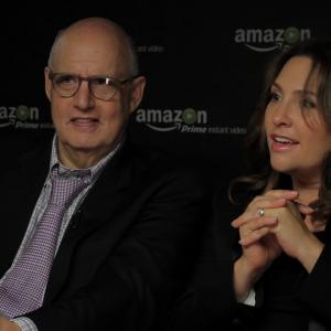 Still of Jeffrey Tambor and Jill Soloway in IMDb What to Watch 2013