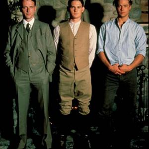 Still of Brad Pitt, Aidan Quinn and Henry Thomas in Legends of the Fall (1994)
