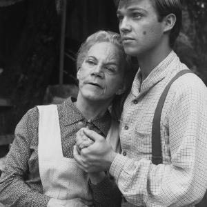 Still of Richard Thomas and Ellen Corby in The Waltons 1971