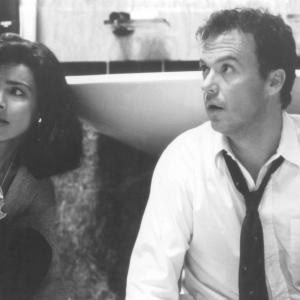 Still of Michael Keaton and Rachel Ticotin in One Good Cop (1991)