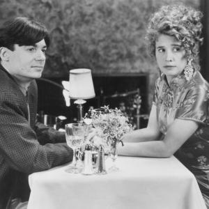 Still of Mike Myers and Nancy Travis in So I Married an Axe Murderer 1993
