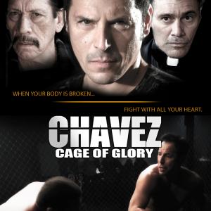 Steven Bauer Danny Trejo and Hector Echavarria in Chavez Cage of Glory 2013