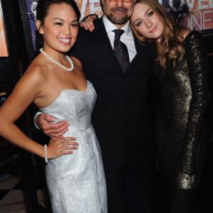 Stanley Tucci Saoirse Ronan and Nikki SooHoo at event of The Lovely Bones 2009
