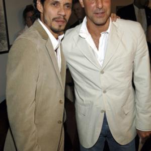 Stanley Tucci and Marc Anthony at event of An Unfinished Life 2005