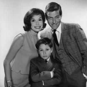 The Dick Van Dyke Show Mary Tyler Moore Larry Matthews Dick Van Dyke circa 1961