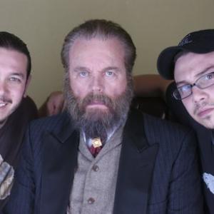 ActorProducer Brian Ronalds with Actor Robert Wagner and DirectorProducer Dean Ronalds