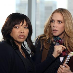 Still of Ally Walker and Tisha Campbell-Martin in The Protector (2011)
