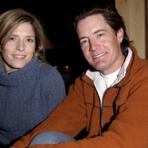 Kyle MacLachlan and Melora Walters