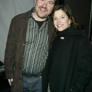 Melora Walters and Eric Bress at event of The Butterfly Effect 2004