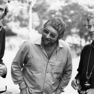 Still of David Warner, David Mercer and Alain Resnais in Providence (1977)