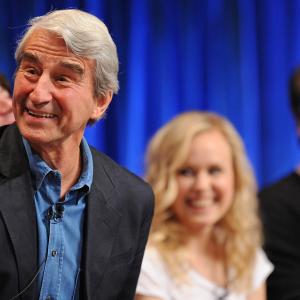 Sam Waterston and Alison Pill at event of The Newsroom (2012)