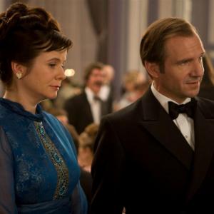 Ralph Fiennes and Emily Watson in Cemetery Junction 2010
