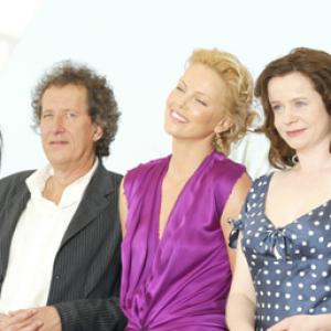 Charlize Theron Geoffrey Rush Emily Watson and Sonia Aquino at event of The Life and Death of Peter Sellers 2004