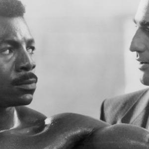Still of Carl Weathers and Craig T. Nelson in Action Jackson (1988)