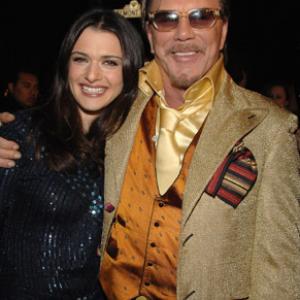 Mickey Rourke and Rachel Weisz at event of The Wrestler 2008