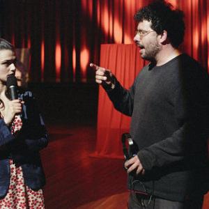 Neil LaBute and Rachel Weisz in The Shape of Things 2003