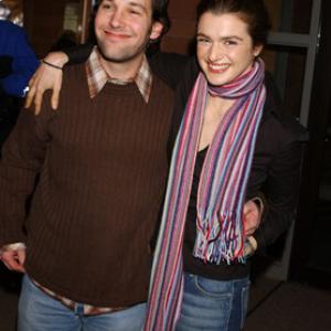 Rachel Weisz and Paul Rudd at event of The Shape of Things (2003)