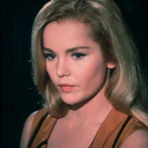 Tuesday Weld on the set of 