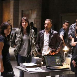 Still of MingNa Wen Lucy Lawless Henry Simmons Wilmer Calderon Patton Oswalt and Chloe Bennet in Agents of SHIELD 2013