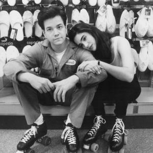 Still of Jennifer Connelly and Frank Whaley in Career Opportunities 1991
